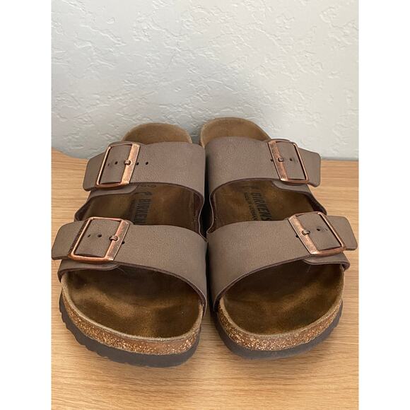 Birkenstock Arizona Mocha Brown 39 size 8-8.5 - Picture 3 of 9